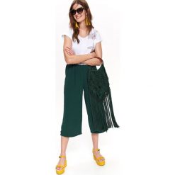 SPODNIE CULOTTE. Spodnie damskie Top Secret. W wyprzedaży za 39,99 zł.