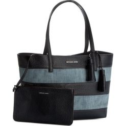 Torebka MICHAEL MICHAEL KORS - Stripe Canvas 30H6SUOT3C Washed Denim. Niebieskie torebki klasyczne damskie MICHAEL Michael Kors, bez wzorów, ze skóry, klasyczne, bez dodatków. W wyprzedaży za 789,00 zł.