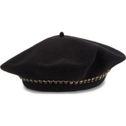 Czapka PATRIZIA PEPE - 2V8402/A4P6-F1TU Nero Jet. Czarne czapki damskie Patrizia Pepe, z materiału. Za 589,00 zł.