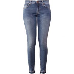 7 for all mankind CROP UNROLLED Jeans Skinny Fit nostalgia. Niebieskie jeansy damskie skinny marki 7 for all mankind, z elastanu. Za 969,00 zł.