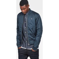 G-Star Raw - Kurtka Rackam. Niebieskie płaszcze męskie G-Star RAW, xl, bez wzorów, z elastanu, retro, krótkie, bez kaptura. W wyprzedaży za 399,90 zł.
