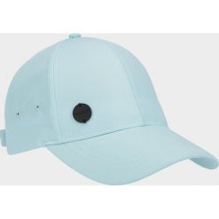 Czapka z daszkiem damska CAD600 - błękit turkusowy - Outhorn. Niebieskie czapki damskie Outhorn, bez wzorów. Za 29,99 zł.