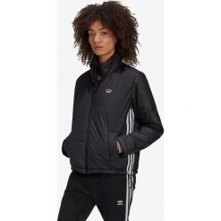 Adidas Originals Kurtka Czarny. Czarne kurtki damskie adidas Originals, na jesień, bez wzorów, z poliesteru, bez kaptura. Za 404,95 zł.