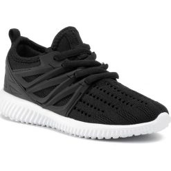 Sneakersy BARTEK - 55114-OKK Czarny. Czarne trampki chłopięce Bartek, bez wzorów, ze skóry ekologicznej, na sznurówki. Za 139,00 zł.