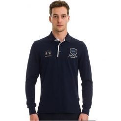 Galvanni koszulka polo męska Thuringowa M ciemny niebieski. Niebieskie koszulki męskie GALVANNI, m, bez wzorów, eleganckie, bez rękawów. W wyprzedaży za 279,00 zł.