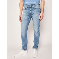 Jeansy Slim Fit Calvin Klein Jeans J30J314614. Niebieskie jeansy męskie Calvin Klein Jeans, m, bez wzorów, z elastanu. W wyprzedaży za 289,00 zł.