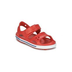 Sandały Dziecko Crocs CROCBAND II SANDAL PS. Czerwone sandały dziewczęce Crocs, bez zapięcia. Za 129,00 zł.