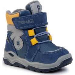 Śniegowce PRIMIGI - GORE-TEX 4369800 M Roya. Niebieskie śniegowce chłopięce Primigi, bez zapięcia, gore-tex. W wyprzedaży za 209,00 zł.