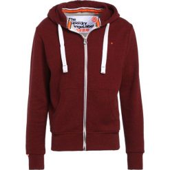 Bluzy męskie: Superdry Bluza rozpinana bright berry grit