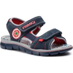 Sandały PRIMIGI - 3396911 S Navy. Niebieskie sandały chłopięce Primigi, ze skóry. W wyprzedaży za 169,00 zł.