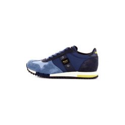 Buty Blauer 9SQUINCY01/NYL. Niebieskie trampki męskie Blauer, bez wzorów, bez zapięcia. Za 384,03 zł.