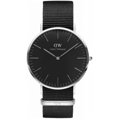 Zegarki unisex Daniel Wellington Classic Cornwall DW00100149. Czarne zegarki męskie marki Daniel Wellington. Za 528,00 zł.