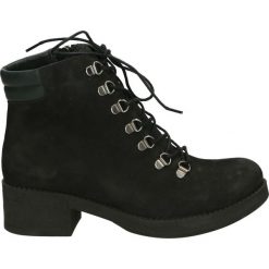 Botki - 46016 NERO. Czarne botki damskie skórzane marki Venezia. Za 429,00 zł.