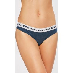 Puma - Stringi (2-pack). Niebieskie majtki damskie Puma, s, bez wzorów, z elastanu. W wyprzedaży za 59,90 zł.
