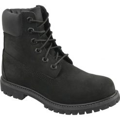 Timberland 6 Premium In Boot 8658A. Czarne trapery damskie Timberland, na zimę, z nubiku. W wyprzedaży za 594,99 zł.