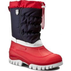 Śniegowce CMP - Kids Hanki 3Q48064J Nautico N997. Czerwone śniegowce chłopięce CMP, bez zapięcia. W wyprzedaży za 159,00 zł.
