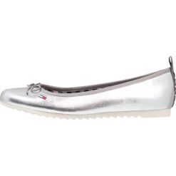Baleriny damskie lakierowane: Tommy Jeans SPORTY METALLIC Baleriny silver