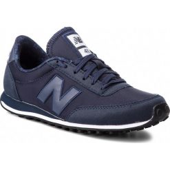 Sneakersy NEW BALANCE - WL410BLB Granatowy. Niebieskie półbuty damskie New Balance, ze skóry ekologicznej. W wyprzedaży za 209,00 zł.