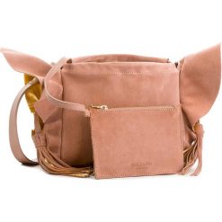 Torebka PATRIZIA PEPE - 8V0258/A4E1-I2UE Dark Clooud Rose. Różowe listonoszki damskie marki Patrizia Pepe, na imprezę, ze skóry. W wyprzedaży za 619,00 zł.