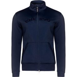 Bluza CHERVO PRUDENCE. Niebieskie bluzy męskie Chervo, z aplikacjami, z bawełny, ze stójką, bez rękawów, bez kaptura. Za 790,00 zł.