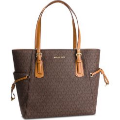 Torebka MICHAEL MICHAEL KORS - Voyager 30T8GV6T4B Brown. Pomarańczowe torebki klasyczne damskie marki MICHAEL Michael Kors, bez wzorów, ze skóry ekologicznej, klasyczne, bez dodatków. Za 1109,00 zł.