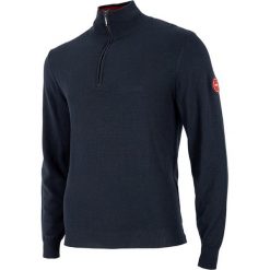 Sweter w kolorze granatowym. Niebieskie swetry męskie Outhorn, xl, bez wzorów, z bawełny, ze stójką, bez kaptura. W wyprzedaży za 119,95 zł.