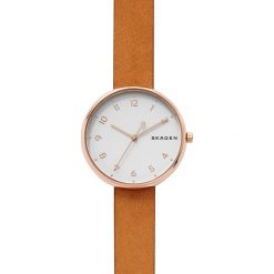 Zegarki damskie: Zegarek SKAGEN – Signatur SKW2624 Brown/Rose Gold