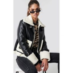 NA-KD Kurtka aviator - Black. Czarne kurtki damskie marki NA-KD, w paski. Za 404,95 zł.