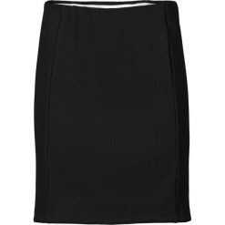 Spódnica z dżerseju bonprix czarny. Czarne spódniczki marki bonprix, z dżerseju. Za 44,99 zł.
