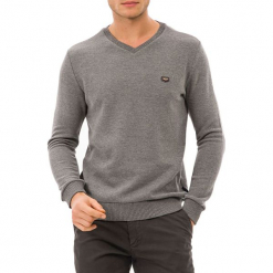Sweter w kolorze szarym. Szare swetry klasyczne męskie GALVANNI, m. W wyprzedaży za 159,95 zł.