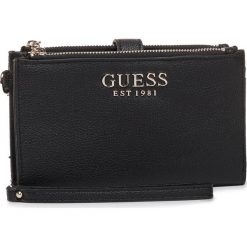 Duży Portfel Damski GUESS - G Chain (VG) SLG SWVG77 39570 BLA. Czarne portfele damskie Guess, z aplikacjami, ze skóry ekologicznej. Za 279,00 zł.