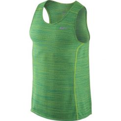 Koszulki sportowe męskie: koszulka do biegania męska NIKE DRI-FIT COOL MILER SINGLET / 718346-313 – NIKE DRI-FIT COOL MILER SINGLET