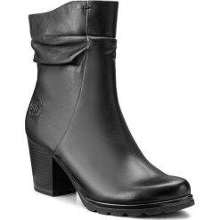 Botki MARCO TOZZI - 2-25457-29 Black Antic 002. Czarne buty zimowe damskie marki Marco Tozzi, ze skóry. W wyprzedaży za 289,00 zł.