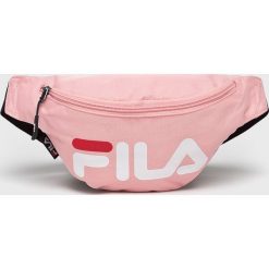 Fila - Nerka. Pomarańczowe nerki damskie Fila, w paski, z materiału, bez dodatków. W wyprzedaży za 69,90 zł.