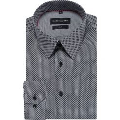 Koszula SIMONE slim KDWS000401. Szare koszule męskie Giacomo Conti, m, bez wzorów, bez kołnierzyka, bez rękawów. Za 149,00 zł.
