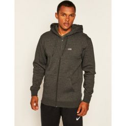 Bluza Vans Basic Zip VN0A3HQ3. Szare bluzy męskie Vans, s, bez wzorów, bez kołnierzyka, bez rękawów, bez kaptura. Za 279,00 zł.