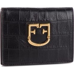 Mały Portfel Damski FURLA - Belvedere 1008449 P PBF5 KO0 Onyx. Czarne portfele damskie marki Furla, bez wzorów, ze skóry. Za 620,00 zł.