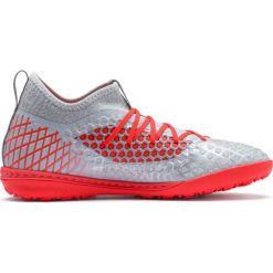 Buty piłkarskie Puma Future 4.3 Netfit Tt M 105685 01. Szare buty sportowe męskie Puma, z syntetyku, na sznurówki, do piłki nożnej. W wyprzedaży za 359,00 zł.