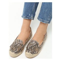 Espadryle damskie: Khaki Espadryle Gregorio