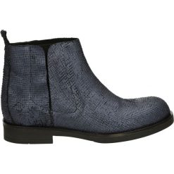 Botki - 1064 ARM BLU. Czarne botki damskie skórzane marki Venezia. Za 219,00 zł.