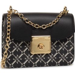 Torebka LAUREN RALPH LAUREN - Beckett 17 431796869004 Black/Black Logo. Czarne torebki klasyczne damskie Lauren Ralph Lauren, bez wzorów, ze skóry, wizytowe, bez dodatków. W wyprzedaży za 589,00 zł.