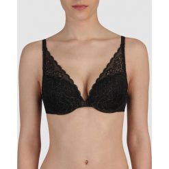 Biustonosze koronkowe: Biustonosz push-up foulard Sublim Dentelle