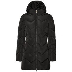 Geox Damska Kurtka Annya Long Jkt Black w8428c-t2506-f9000 (Rozmiar 42). Czarne kurtki damskie marki Geox. W wyprzedaży za 542,00 zł.