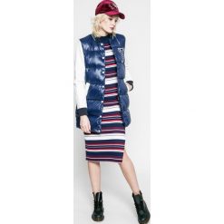 Hilfiger Denim - Kurtka puchowa. Niebieskie kurtki damskie marki Hilfiger Denim, s, z poliesteru. W wyprzedaży za 539,90 zł.