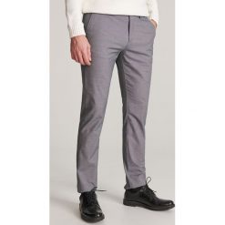 Spodnie chino slim - Jasny szary. Szare spodnie męskie Reserved, m. Za 149,99 zł.