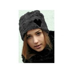 Czapka CHAPOOSIE DeepGray Pooh Beanie. Szare czapki zimowe damskie Chapoosie, z dzianiny. Za 116,10 zł.