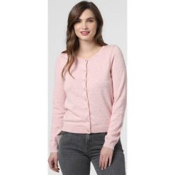 Marie Lund - Kardigan damski, różowy. Różowe swetry damskie Marie Lund, xl, bez wzorów, eleganckie, bez rękawów, bez kaptura. Za 229,95 zł.