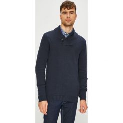 Produkt by Jack & Jones - Sweter. Niebieskie swetry męskie marki PRODUKT by Jack & Jones, xl, bez wzorów, z bawełny, bez kołnierzyka, bez kaptura. W wyprzedaży za 59,90 zł.