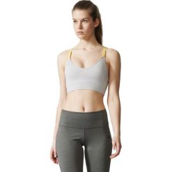 Biustonosze sportowe: Adidas Biustonosz All Me Sml szary r. M (BR6384)