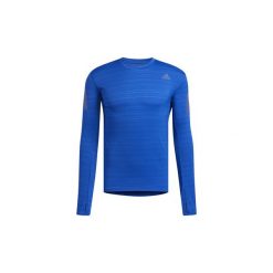 Koszule z długim rękawem adidas Rise Up N Run Tee. Niebieskie koszule męskie Adidas, s, bez wzorów, bez kołnierzyka, z długim rękawem. Za 179,00 zł.